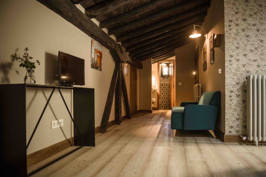 Dormir en Valle del Jerte habitacion